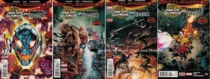 AGE of ULTRON vs MARVEL ZOMBIES (4) Comic Set #1 2 3 4 Marvel 1st print lot - Picture 1 of 1