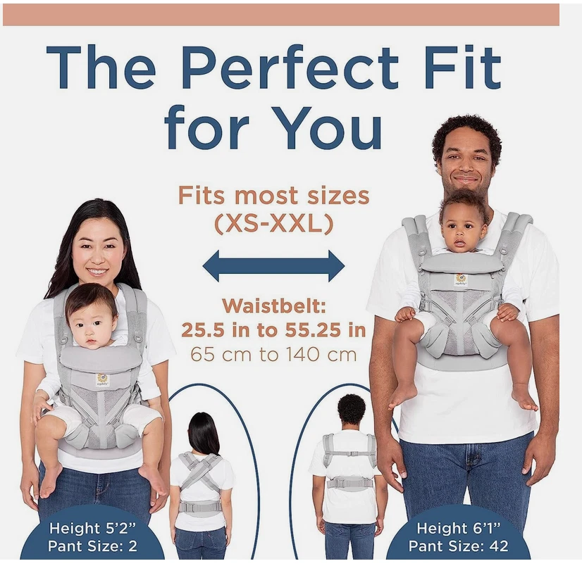 Ergobaby BCS360PMIDBLU Omni 360 - 午夜蓝 — 第 1/2 张图片