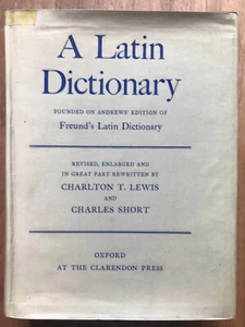 Oxford - A Latin Dictionary - Charlton T Lewis - 1980 (first published 1879) - Picture 1 of 10