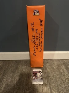 WARREN RABB SIGNED LSU TIGERS TOUCHDOWN PYLON JSA COA AUTOGRAPHED #12 - Picture 1 of 3