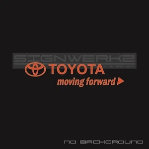Toyota Moving Forward sticker decal tuning racing jdm toyota frs celica Pair - Bild 1 von 12