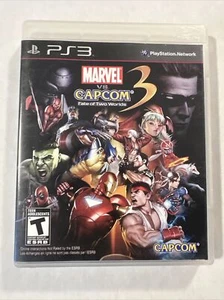 Marvel Vs. Capcom 3: Fate Of Two Worlds Playstation 3 Tested Video Game CiB - Picture 1 of 24