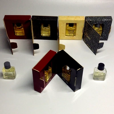 JACOMO 8 Miniatures anciennes  PARFUM RARE SILENCES CHICANE EAU CENDREE PLEIN - Photo 1/4