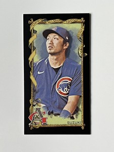 2023 Topps Allen & Ginter Seiya Suzuki #230 MINI BLACK BORDER Cubs - SP