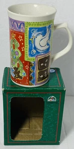 Taza Navidad Casa 12 oz Navidad Vacaciones Nueva en Caja - Imagen 1 de 4