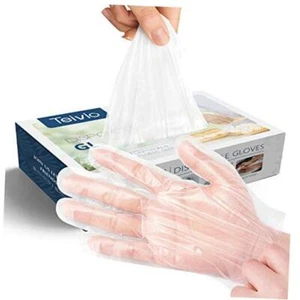Disposable Gloves, 1000 Pcs Plastic Gloves for Kitchen Cooking Cleaning Food - Picture 1 of 8
