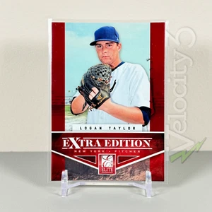 2012 Panini MiLB Card: LOGAN TAYLOR #74 Elite Extra | New York Baseball Club - Picture 1 of 2