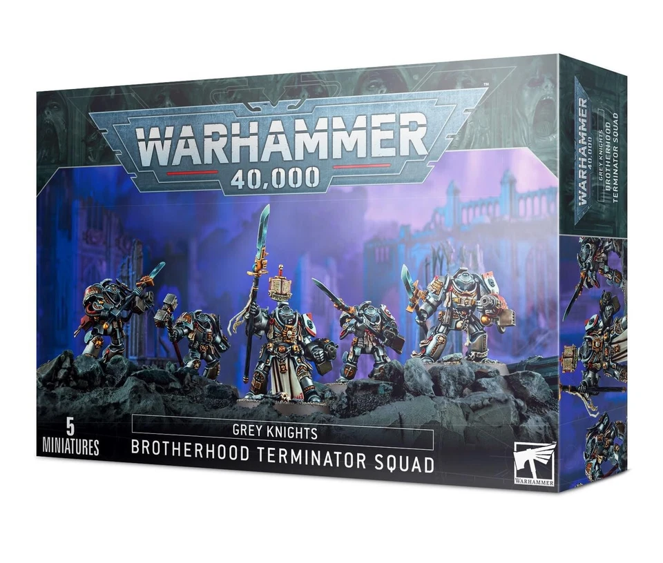 Warhammer 40k Caballeros Grises Hermandad Terminator / Escuadrón Paladín NUEVO en CAJA Foto 1 de 1