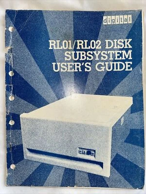 RL01/RL02 Disk Subsystem User's Guide -  DEC / Digital Equipment Corp - Image 1 of 4