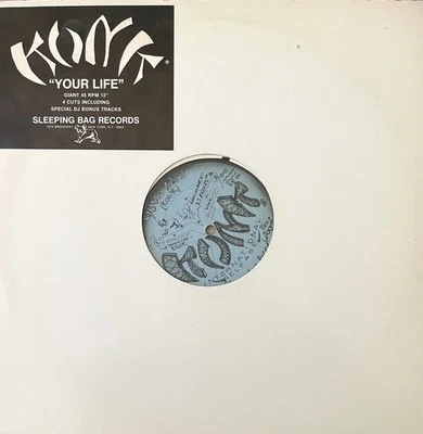 ELECTRO VINYL 12" "YOUR LIFE" KONK ( SLEEPING BAG RECORDS 1984 ) - Image 1 of 3