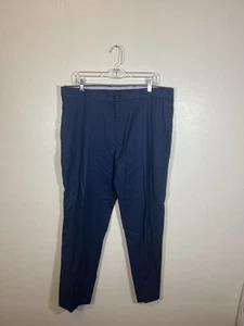 Brooks Brothers Lightweight Advantage Chino Herren Navy Hahnentritt Hose 37/32 - Bild 1 von 5