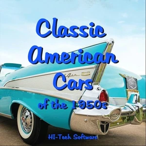 Coches clásicos americanos de los años 50 DVD-ROM 1400+ fotos - Imagen 1 de 7