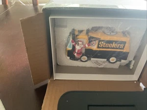 Pittsburgh Steelers Danbury Mint Christmas ornament Bus 2024NIB - Picture 1 of 3