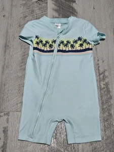 Baby Boy's Oshkosh B'Gosh Rashguard Suit Swimwear 9 Months Pre-owned - Picture 1 of 2