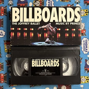 Billboards Joffrey Ballet music by Prince VHS vintage video tape Purple Rain - Picture 1 of 5