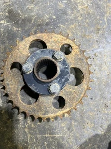 2008 Polaris Outlaw 90 ATV Used OEM Rear Sprocket Axle Hub - Picture 1 of 4