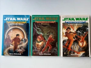 Star Wars Junior Jedi Knights 3 Book Lot 1 3 5 by Richardson & Moesta Boulevard - Foto 1 di 14