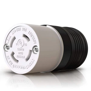 Conector de bloqueo NEMA L14-30R, adaptador de bloqueo de giro del generador conector hembra... - Imagen 1 de 6