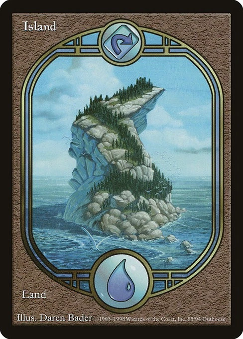 Island - Unglued | MTG Card - Image 1 of 1