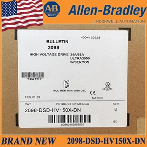 2098-DSD-HV150X-DN Original AB Ultra 3000 Servo Drive Free Ship US - Picture 1 of 5