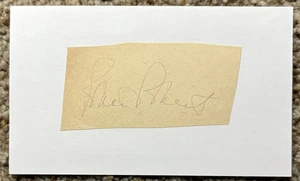 Robin Roberts signed cut - Phillies Orioles HOF - Picture 1 of 1