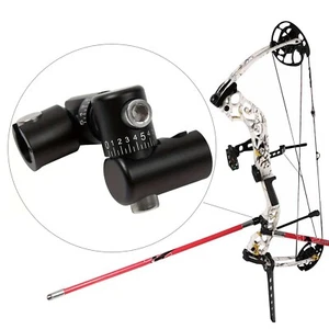 Bogenschießen V-Bar Einseitiger Compoundbogen Stab Stabilisator Verstellbarer - Bild 1 von 8