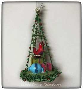 DEPT 56 CHRISTMAS BIRD IN A TREE ORNAMENT WHIMSILY COLLECTION - Picture 1 of 1