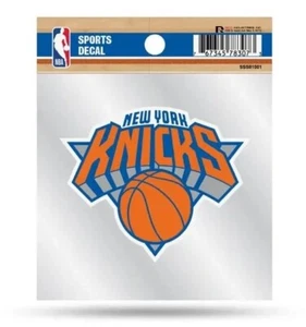 Calcomanía troquelada New York Knicks pegatina, logotipo principal, respaldo transparente - Imagen 1 de 3