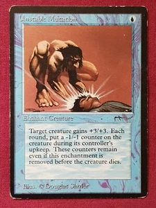 Magic The Gathering ARABIAN NIGHTS UNSTABLE MUTATION blue card MTG - Picture 1 of 2