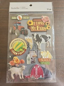 Recollections I LOVE MY FARM Scrapbooking Stickers - Picture 1 of 1