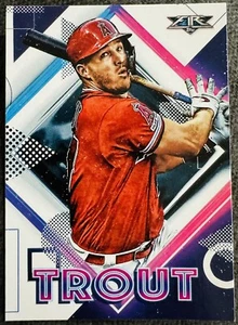 Tarjeta de béisbol Mike Trout 2020 Topps Fire #197 Angels - Imagen 1 de 2