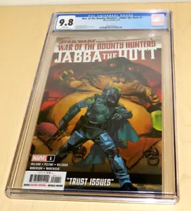 STAR WARS WAR OF THE BOUNTY HUNTERS JABBA THE HUTT #1 CGC 9.8 2021 ASRAR COVER - Bild 1 von 3