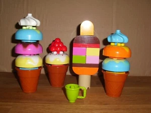 Lego Duplo 10574 u. mehr! Creative Ice Cream Eisbecher Eis am Stiel Eiskugel - Bild 1 von 3