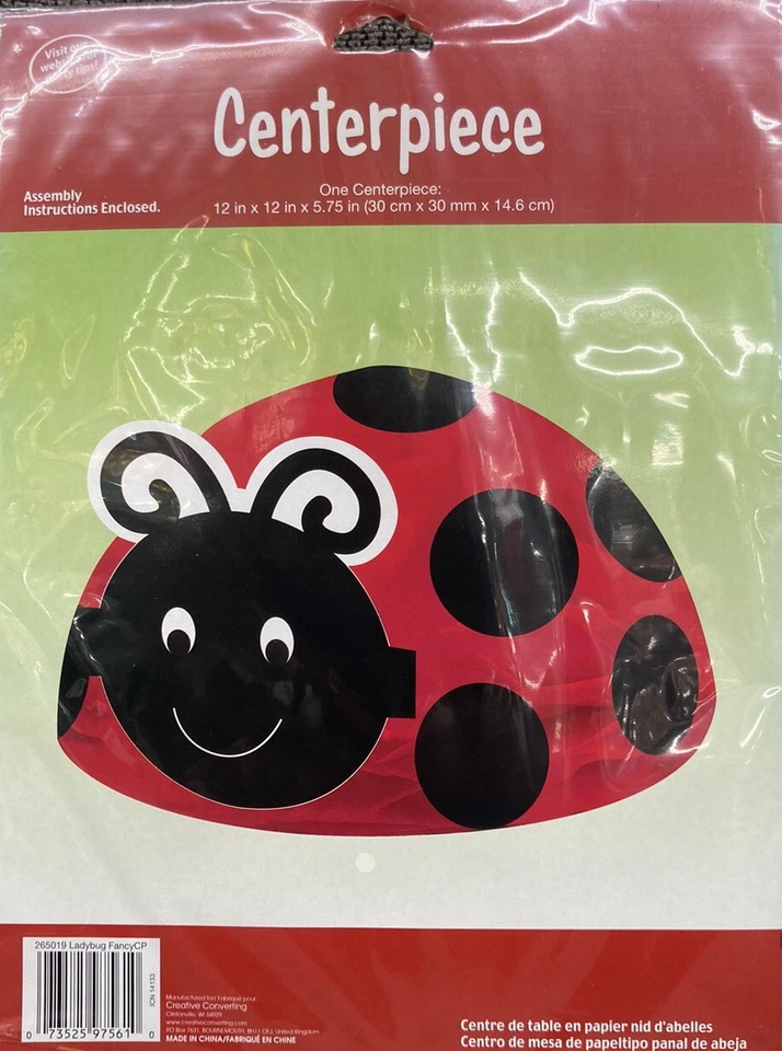 Ladybug Fancy 12” Centerpiece - Image 1 of 1