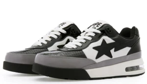 A Bathing Ape BAPE "Road Sta M" schwarz 1J20-191-009 Größe 8 NEU - Bild 1 von 18
