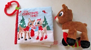 Rudolph The Red Nosed Reindeer Baby Toy Lot - Picture 1 of 1