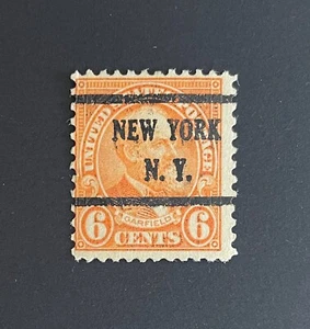 New York, New York Type 43 Precancel - 6 Cent Garfield - USA #638 - NY - Bild 1 von 1