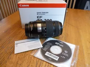 Lens Canon EF mount 75-300MM F4-5.6 IS USM Telephoto zom - Brand New - Foto 1 di 4