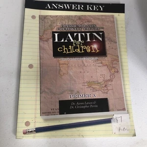 Latin for Children, Primer A Answer Key - Picture 1 of 3