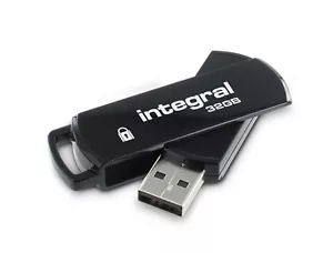 32GB Integral Secure 360 Encrypted USB3.0 Flash Drive (256-bit AES Encryption) - Picture 1 of 3