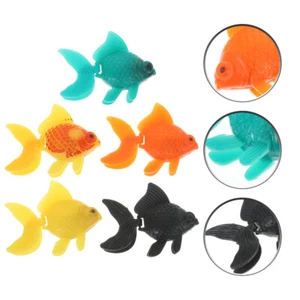 5Pcs Plastic Fish for Bubble Lamp Fake Goldfish Artificial Aquarium Ornament New - Picture 1 of 12