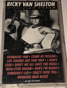 Ricky Van Shelton Wild Eyed Dream Country Music Album Cassette 1S24 - Picture 1 of 4