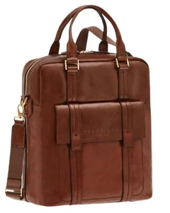 Bag The Bridge 06420901 Small Backpack Man Leather Brown - Picture 1 of 8