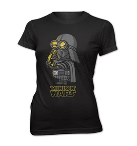 Damen Slim Fit T-Shirt Darth Minion Wars Vader Film Star Game Neu S-XXL MWG4216 - Picture 1 of 1