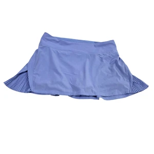 Lululemon Athletic Skort Womens Purple 10 Play Off The Pleats Side Pocket Tennis - Picture 1 of 11