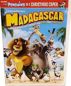 Madagascar DVD, with "The Penguins in A Christmas Caper." Widescreen - Picture 1 of 3