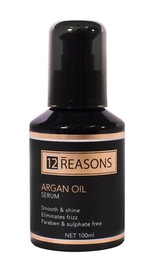 12Reasons Argan Oil Serum 100ml (SAME DAY DISPATCH) 12 Reasons Argan Oil 100ml - Image 1 of 4