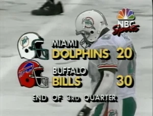 1990 AFC Playoffs - Buffalo Bills vs Miami Dolphins DVD Kelly vs Marino - Bild 1 von 2