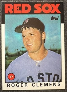1986 TOPPS ROGER CLEMENS (RED SOX) #661 NM - Picture 1 of 2