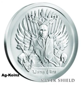 1oz 2017 Winter is Here BU – Death of the Dollar # 1 Silver Shield Fiat Putin AG - Bild 1 von 24